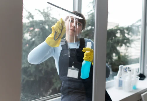 Nettoyage de vitres intérieures et extérieures à Recologne